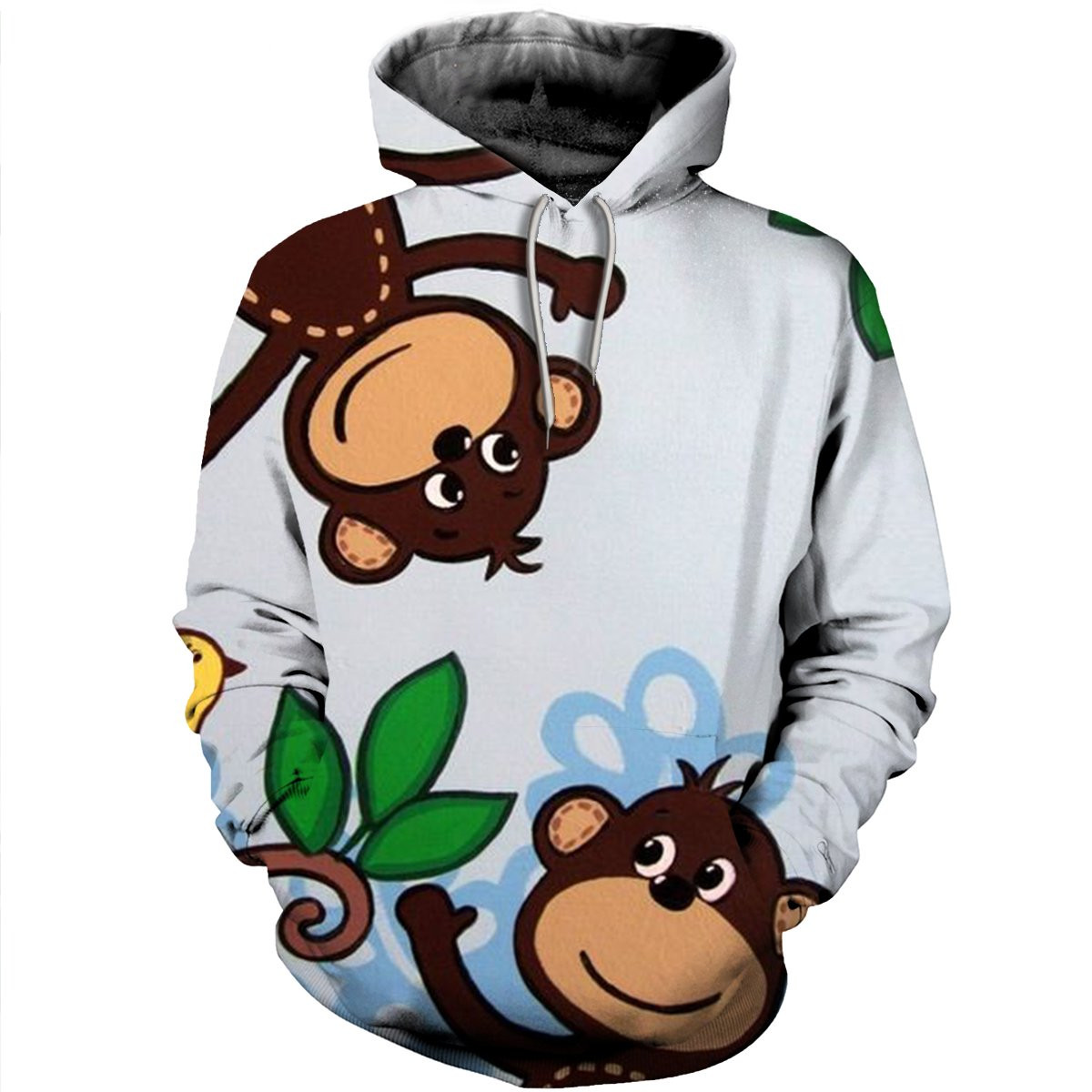 Monkey 3D All Over Printed Sweatshirt, Hoodie, Zip Hoodie | Fan Apparel For Men, Women