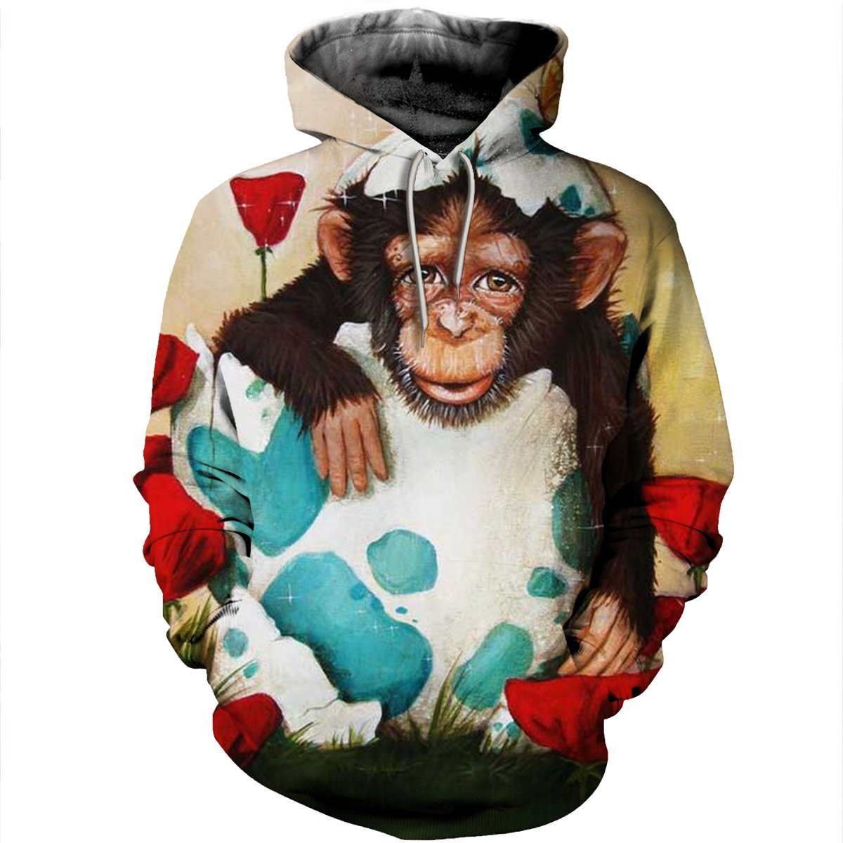 Monkey 3D All Over Printed Sweatshirt, Hoodie, Zip Hoodie | Fan Apparel For Men, Women