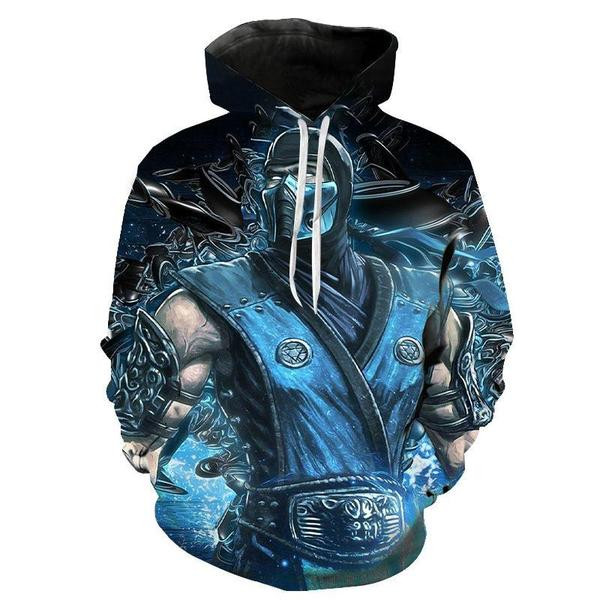 Mortal Kombat 3D All Over Printed Sweatshirt, Hoodie, Zip Hoodie | Fan Apparel For Men, Women