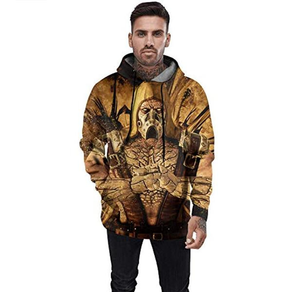 Mortal Kombat 3D All Over Printed Sweatshirt, Hoodie, Zip Hoodie | Fan Apparel For Men, Women