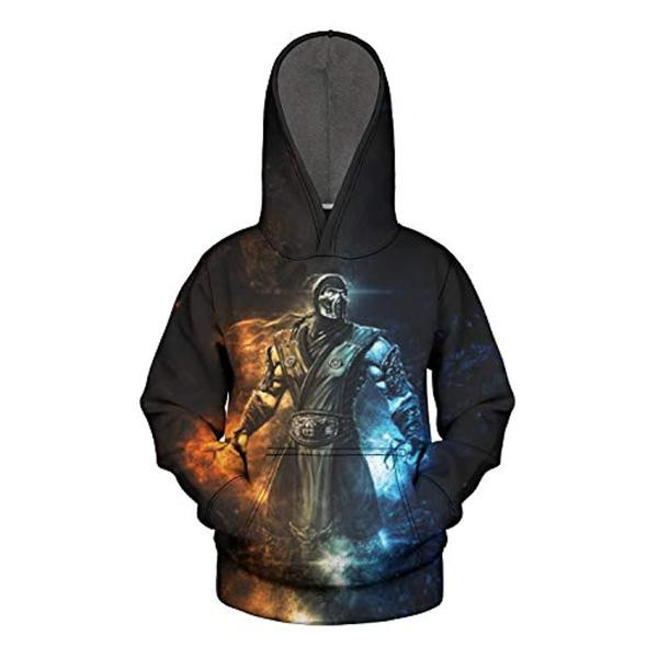 Mortal Kombat 3D All Over Printed Sweatshirt, Hoodie, Zip Hoodie | Fan Apparel For Men, Women
