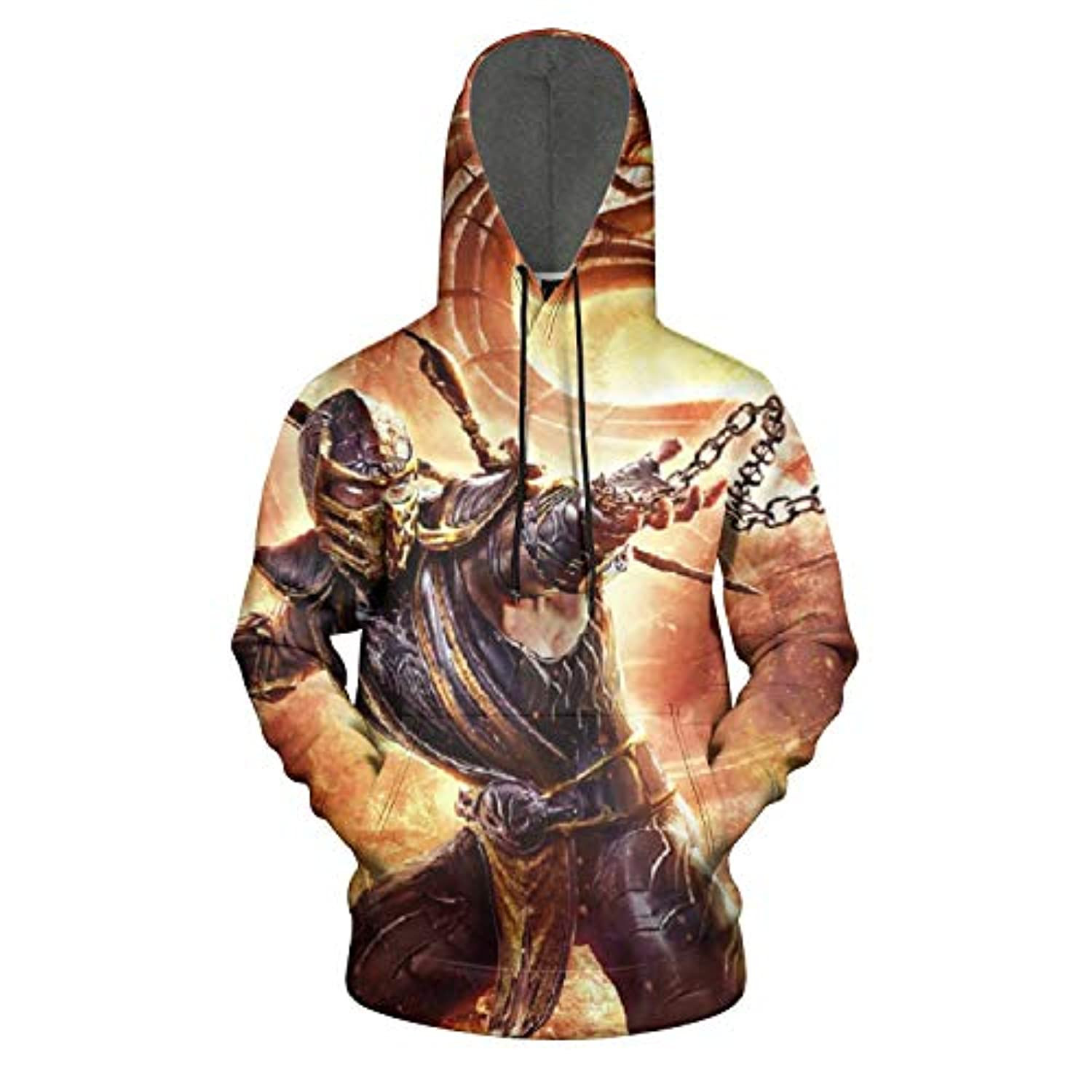 Mortal Kombat Scorpion Yellow 3D All Over Printed Sweatshirt, Hoodie, Zip Hoodie | Fan Apparel For Men, Women