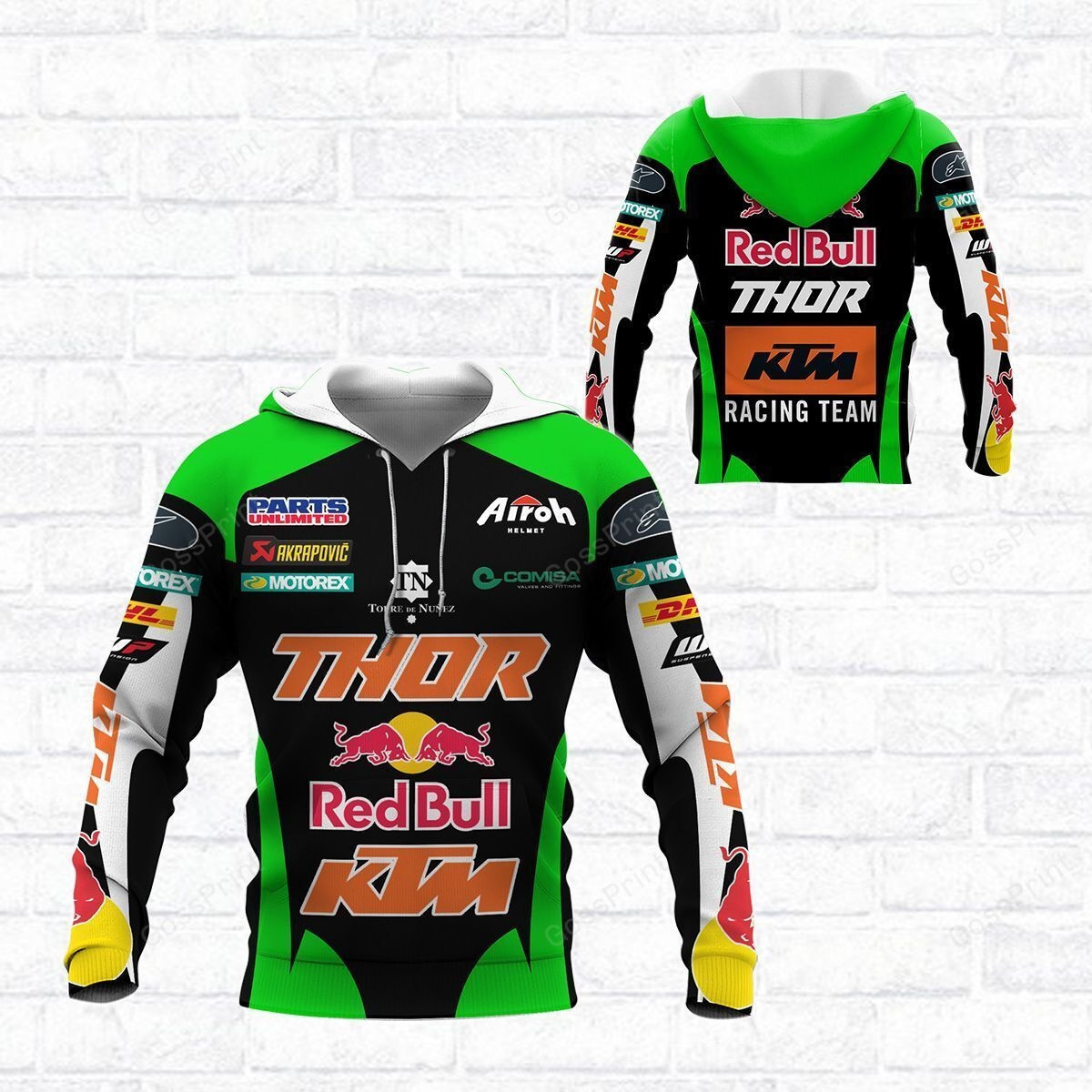 Motogp Red Bull Ktm Racing Ready To Race 3D All Over Printed Sweatshirt, Hoodie, Zip Hoodie | Fan Apparel For Men, Women