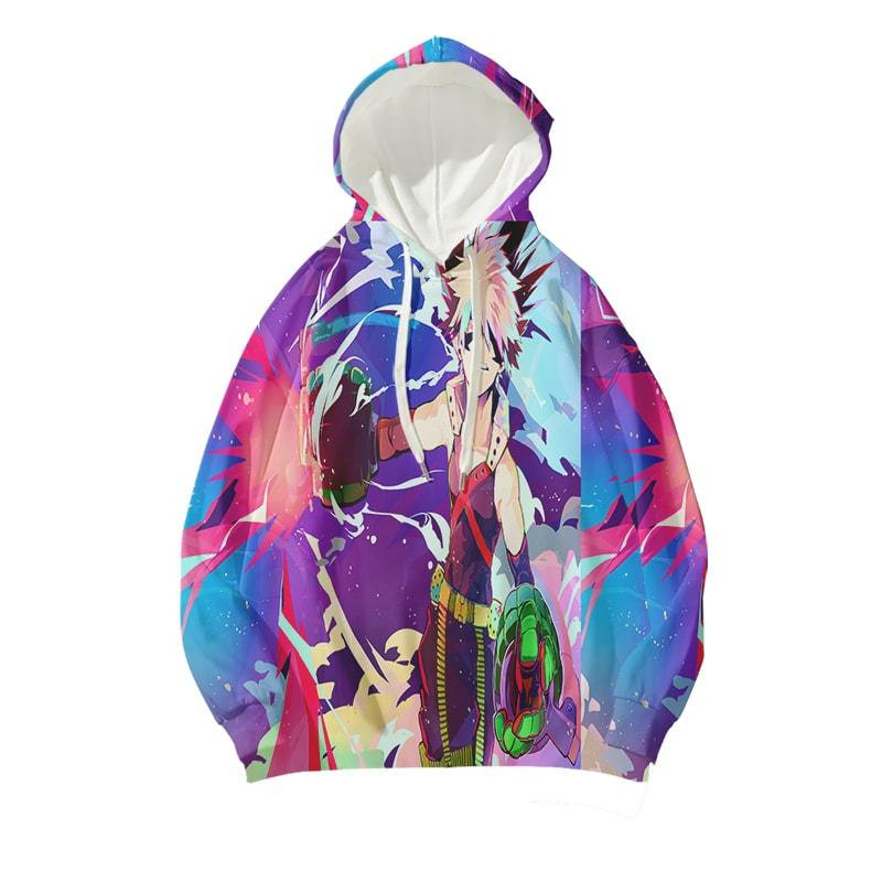My Hero Academia Katsuki Bakugou For Unisex 3D All Over Printed Sweatshirt, Hoodie, Zip Hoodie | Fan Apparel For Men, Women