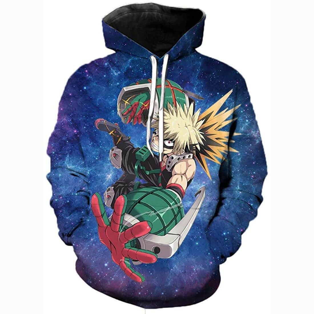 My Hero Academia Outwear 3D All Over Printed Sweatshirt, Hoodie, Zip Hoodie | Fan Apparel For Men, Women