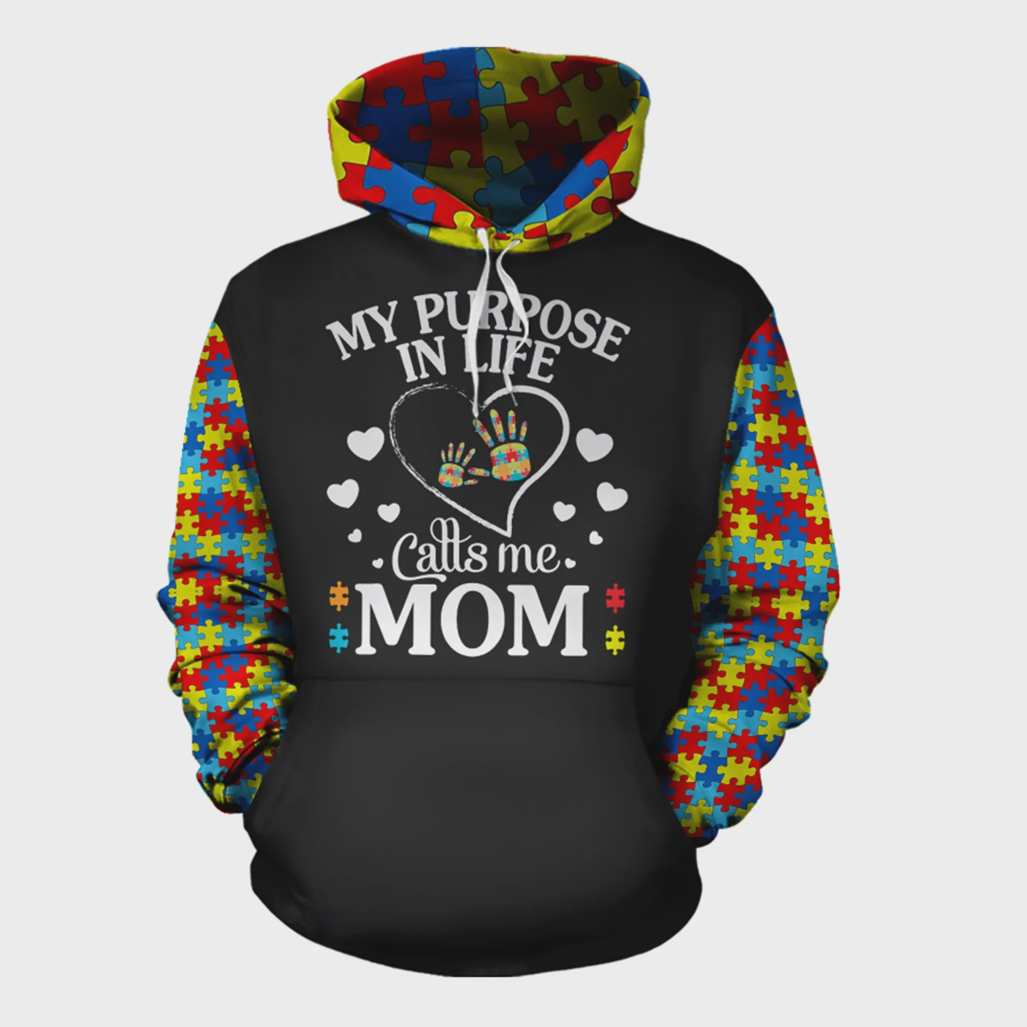 My Purpose In Life 3D All Over Printed Sweatshirt, Hoodie, Zip Hoodie | Fan Apparel For Men, Women