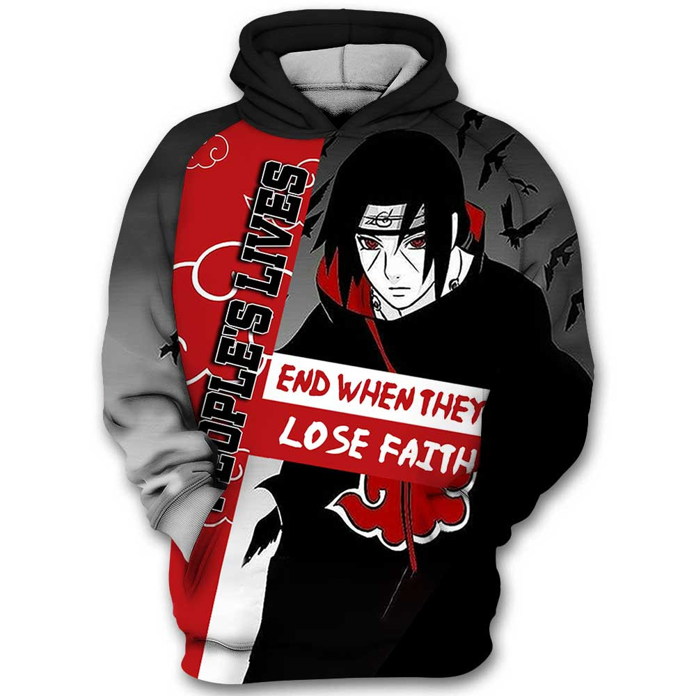 Naruto 3D All Over Printed Sweatshirt, Hoodie, Zip Hoodie | Fan Apparel For Men, Women