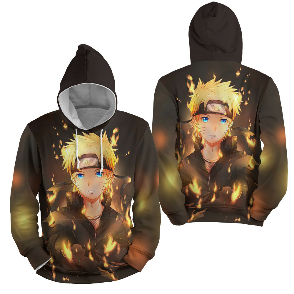 Naruto Evaporate 3D All Over Printed Sweatshirt, Hoodie, Zip Hoodie | Fan Apparel For Men, Women