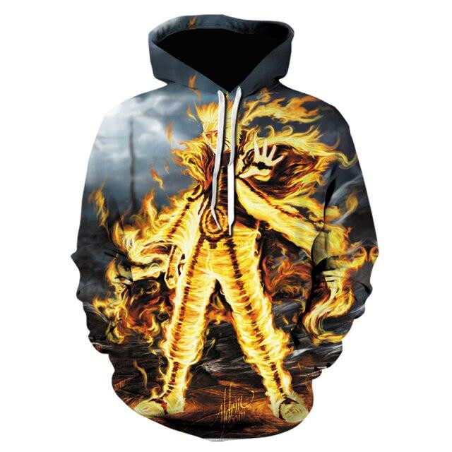 Naruto For Unisex 3D All Over Printed Sweatshirt, Hoodie, Zip Hoodie | Fan Apparel For Men, Women