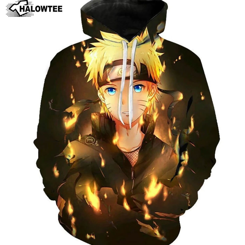 Naruto Hoodie Anime Naruto 3D All Over Printed Sweatshirt, Hoodie, Zip Hoodie | Fan Apparel For Men, Women