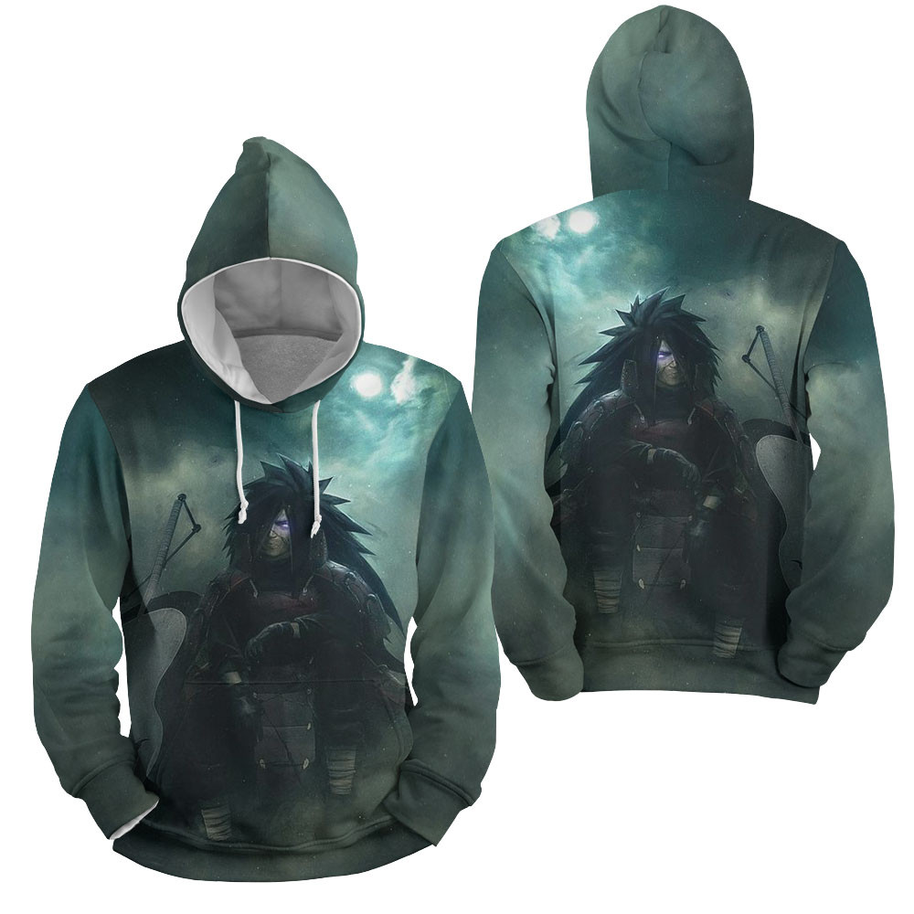 Naruto Madara 3D All Over Printed Sweatshirt, Hoodie, Zip Hoodie | Fan Apparel For Men, Women