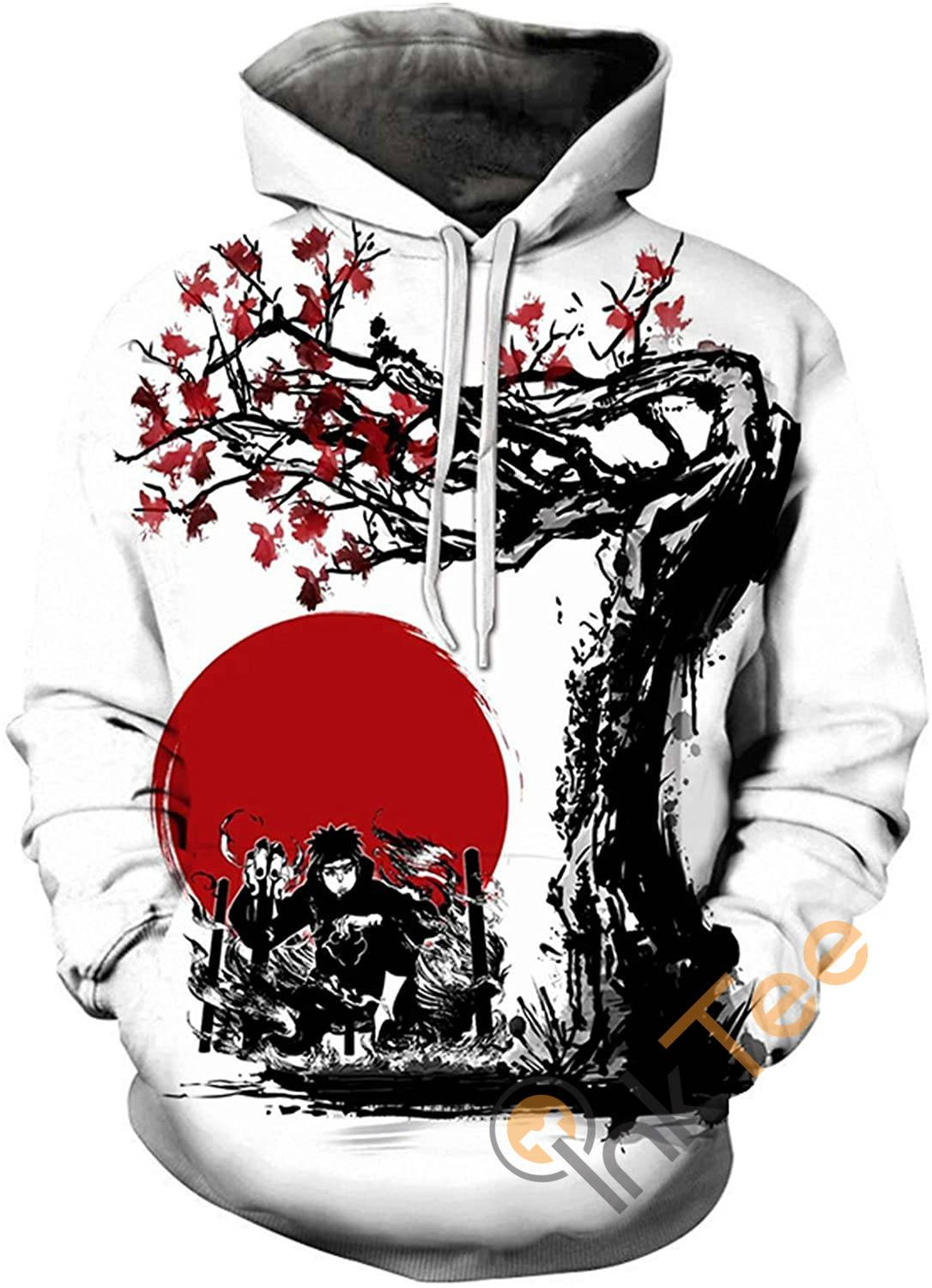 Naruto Print Pullover 3D All Over Printed Sweatshirt, Hoodie, Zip Hoodie | Fan Apparel For Men, Women