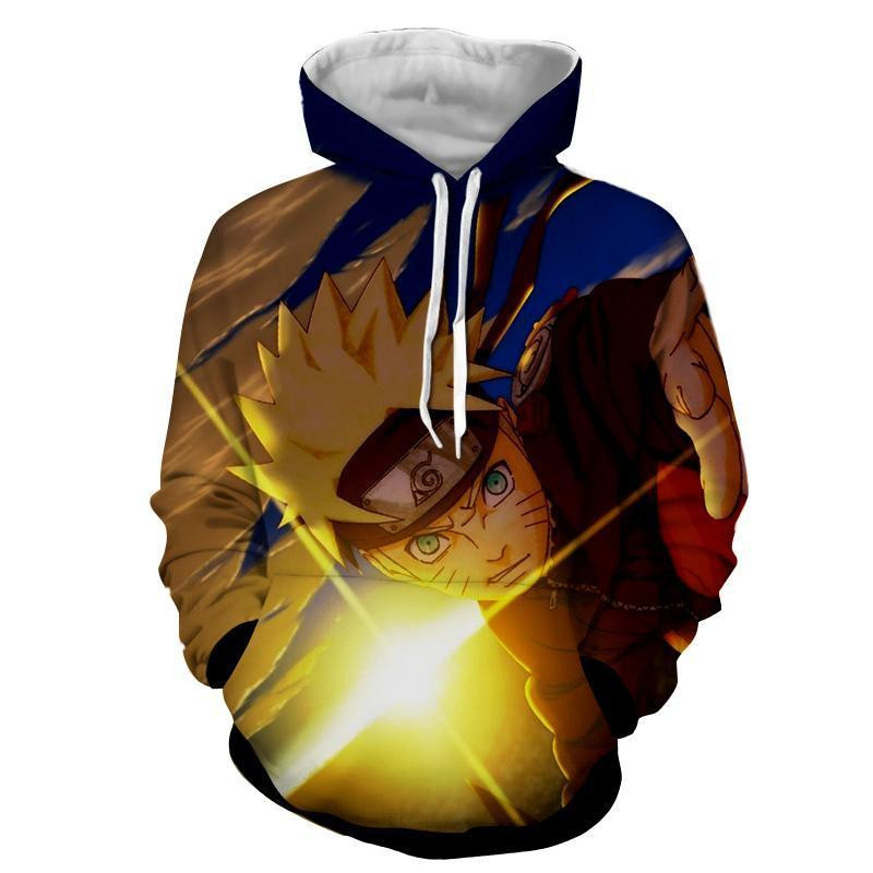 Naruto Sunshine 3D All Over Printed Sweatshirt, Hoodie, Zip Hoodie | Fan Apparel For Men, Women