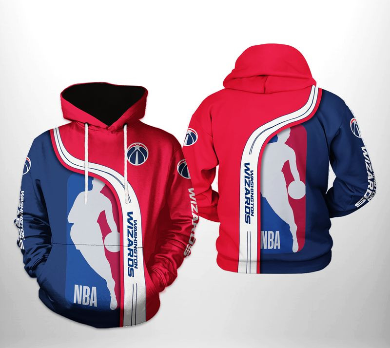 Nba - Washington Wizards 3D All Over Printed Sweatshirt, Hoodie, Zip Hoodie | Fan Apparel For Men, Women