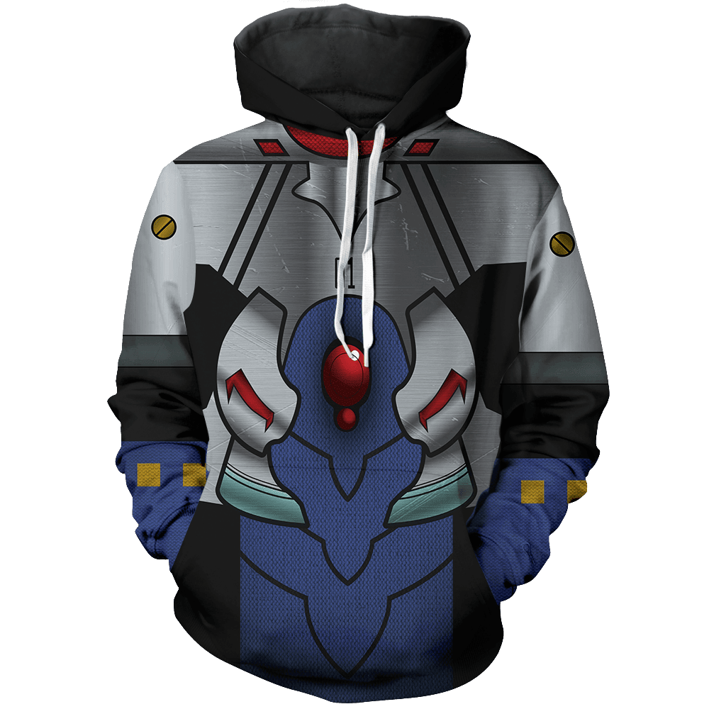 Neon Genesis Shinji 3D All Over Printed Sweatshirt, Hoodie, Zip Hoodie | Fan Apparel For Men, Women