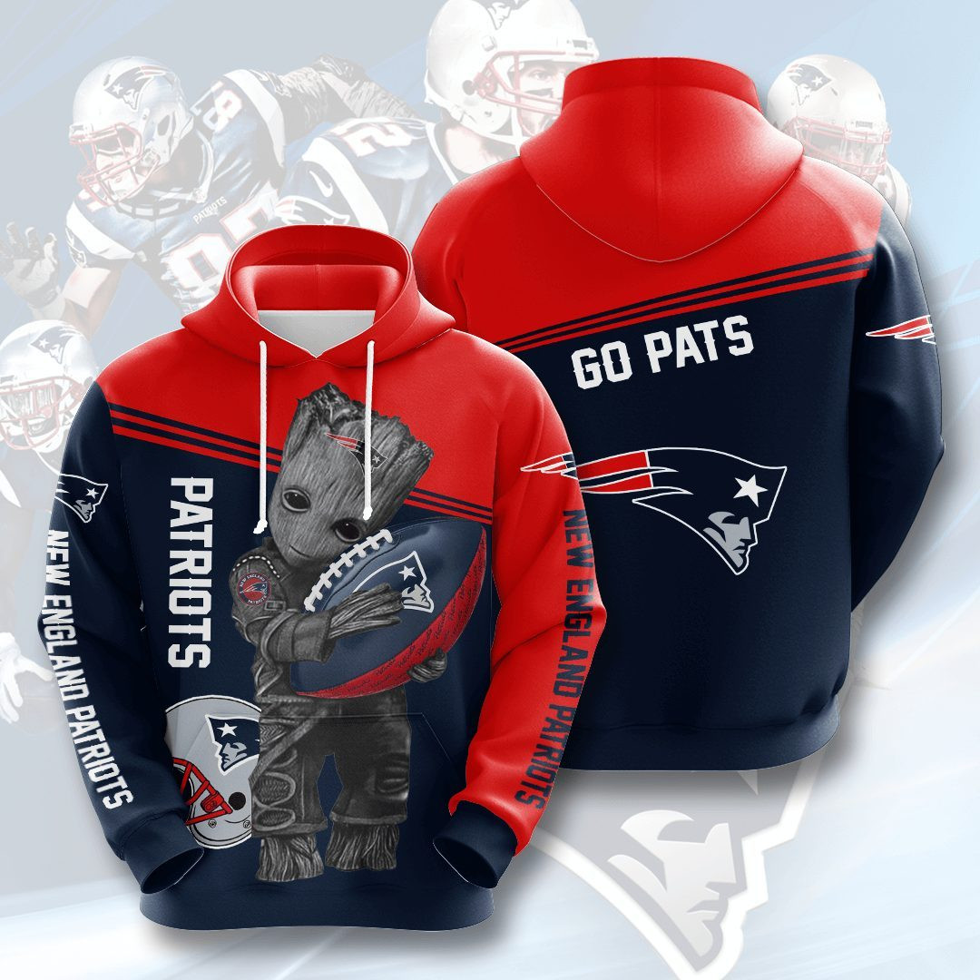 New England Patriots 3D All Over Printed Sweatshirt, Hoodie, Zip Hoodie | Nfl Fan Gear For Men, Women