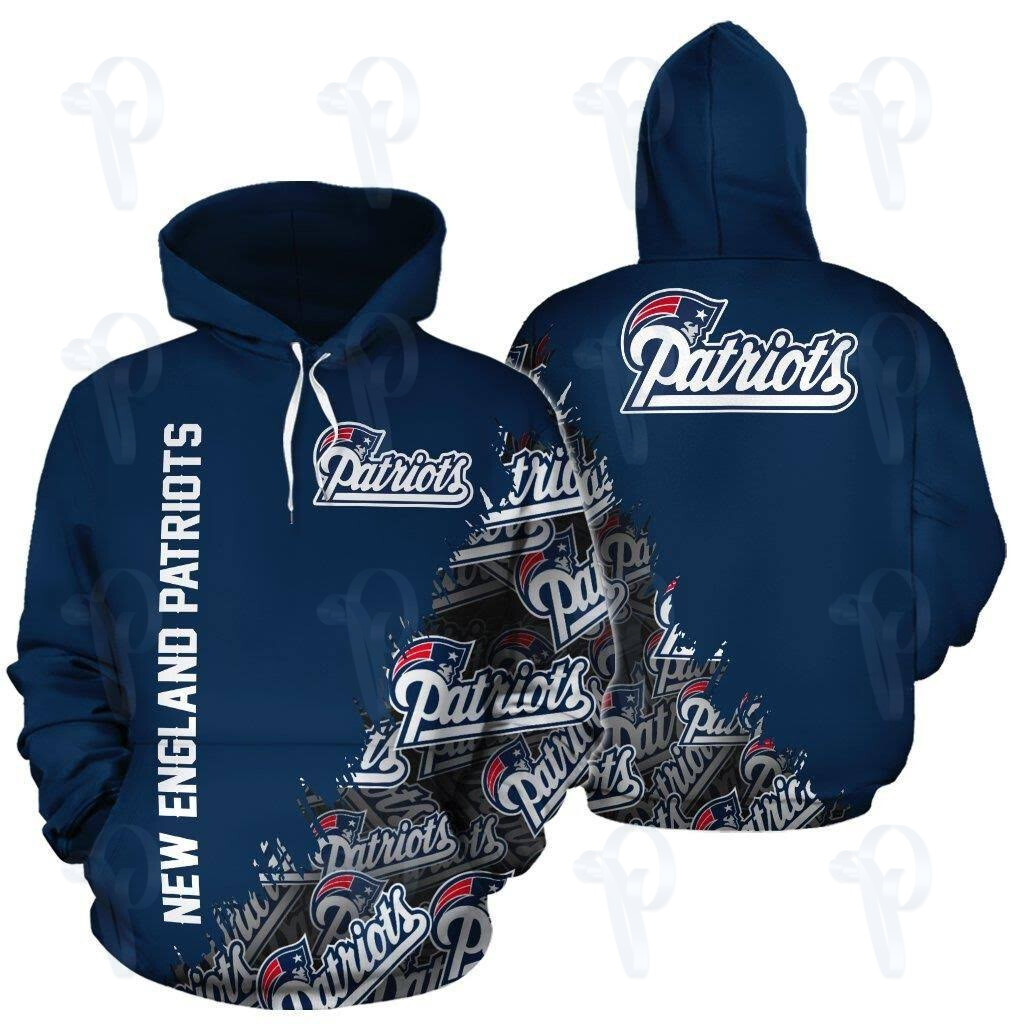 New England Patriots Nfl 3D All Over Printed Sweatshirt, Hoodie, Zip Hoodie | Nfl Fan Gear For Men, Women