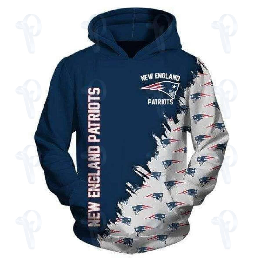New England Patriots Nfl 3D All Over Printed Sweatshirt, Hoodie, Zip Hoodie | Nfl Fan Gear For Men, Women