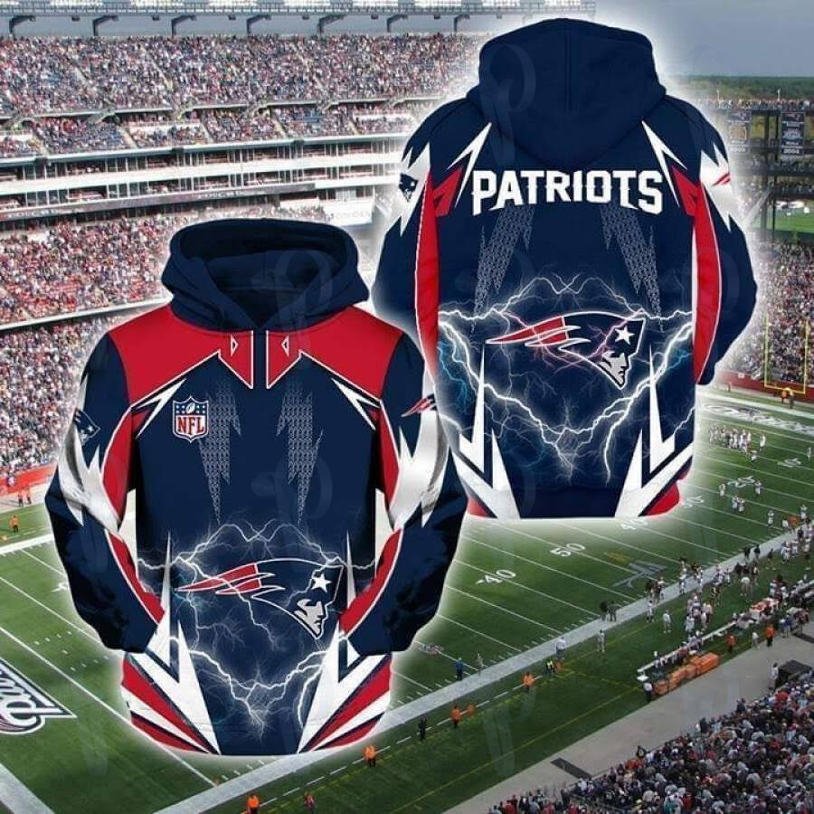 New England Patriots Nfl 3D All Over Printed Sweatshirt, Hoodie, Zip Hoodie | Nfl Fan Gear For Men, Women