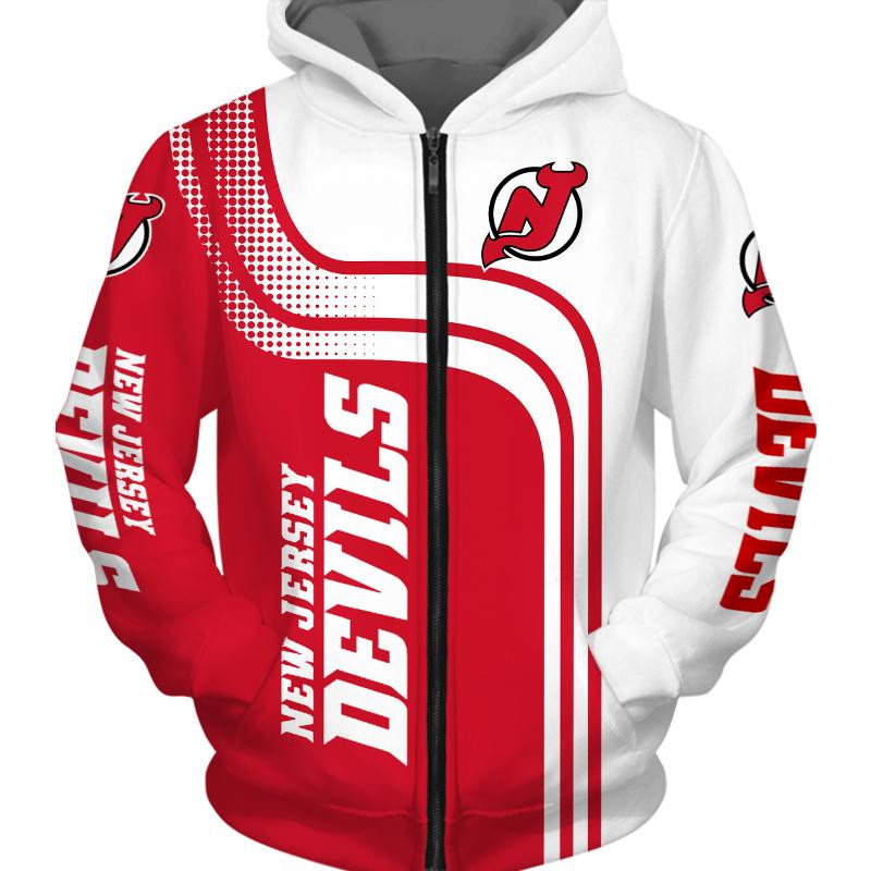 New Jersey Devils 3D All Over Printed Sweatshirt, Hoodie, Zip Hoodie | Nhl Fan Gear For Men, Women