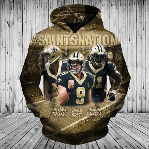 New Orleans Saints 3D All Over Printed Sweatshirt, Hoodie, Zip Hoodie | Nfl Fan Gear For Men, Women