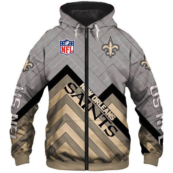 New Orleans Saints Nfl Rugby Team 3D All Over Printed Sweatshirt, Hoodie, Zip Hoodie | Nfl Fan Gear For Men, Women