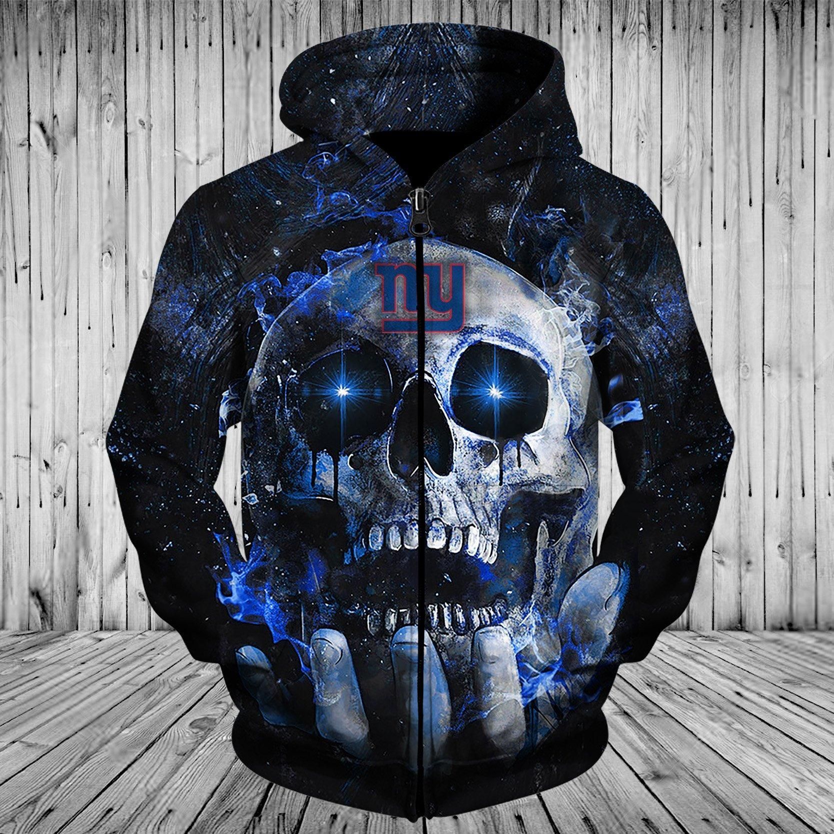 New York Giants 3D All Over Printed Sweatshirt, Hoodie, Zip Hoodie | Nfl Fan Gear For Men, Women
