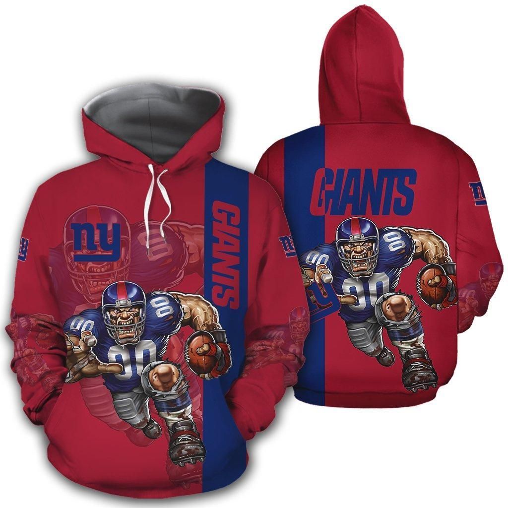 New York Giants 3D All Over Printed Sweatshirt, Hoodie, Zip Hoodie | Nfl Fan Gear For Men, Women