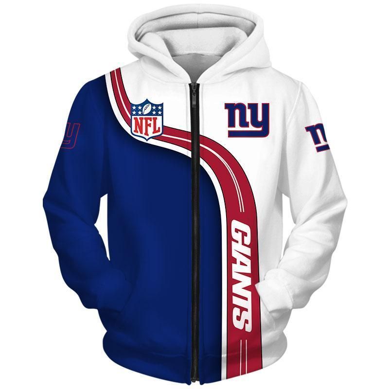 New York Giants 3D All Over Printed Sweatshirt, Hoodie, Zip Hoodie | Nfl Fan Gear For Men, Women