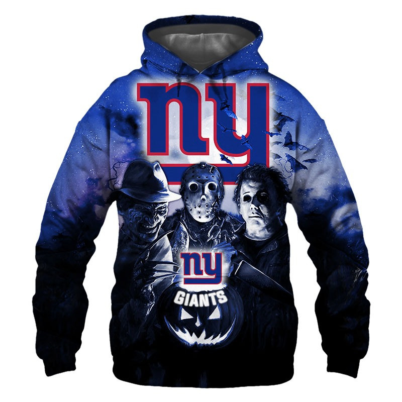 New York Giants Hoodie 3D All Over Printed Sweatshirt, Hoodie, Zip Hoodie | Nfl Fan Gear For Men, Women
