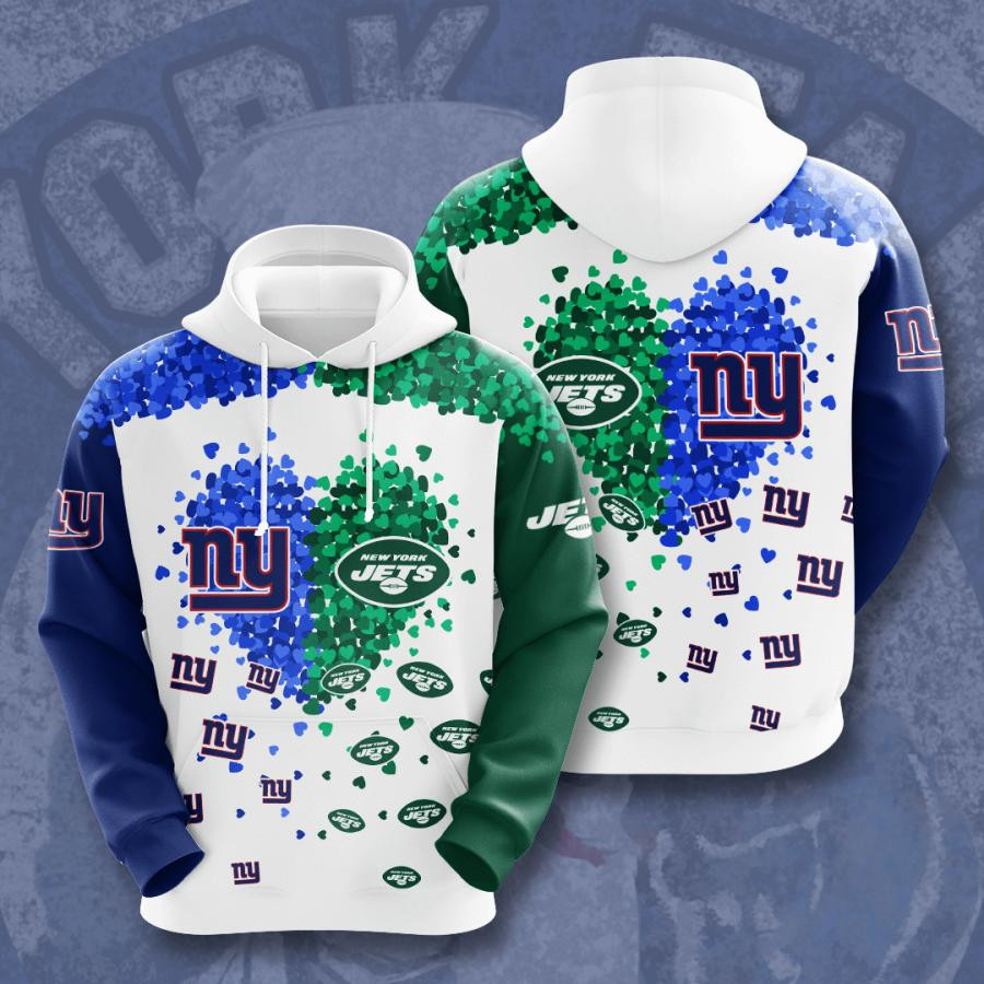 New York Giants New York Jets 3D All Over Printed Sweatshirt, Hoodie, Zip Hoodie | Nfl Fan Gear For Men, Women