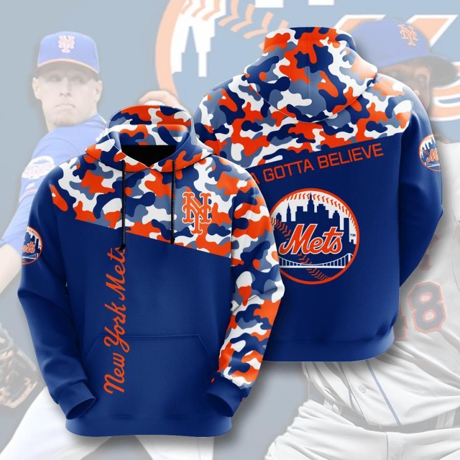 New York Mets 3D All Over Printed Sweatshirt, Hoodie, Zip Hoodie | Mlb Fan Gear For Men, Women