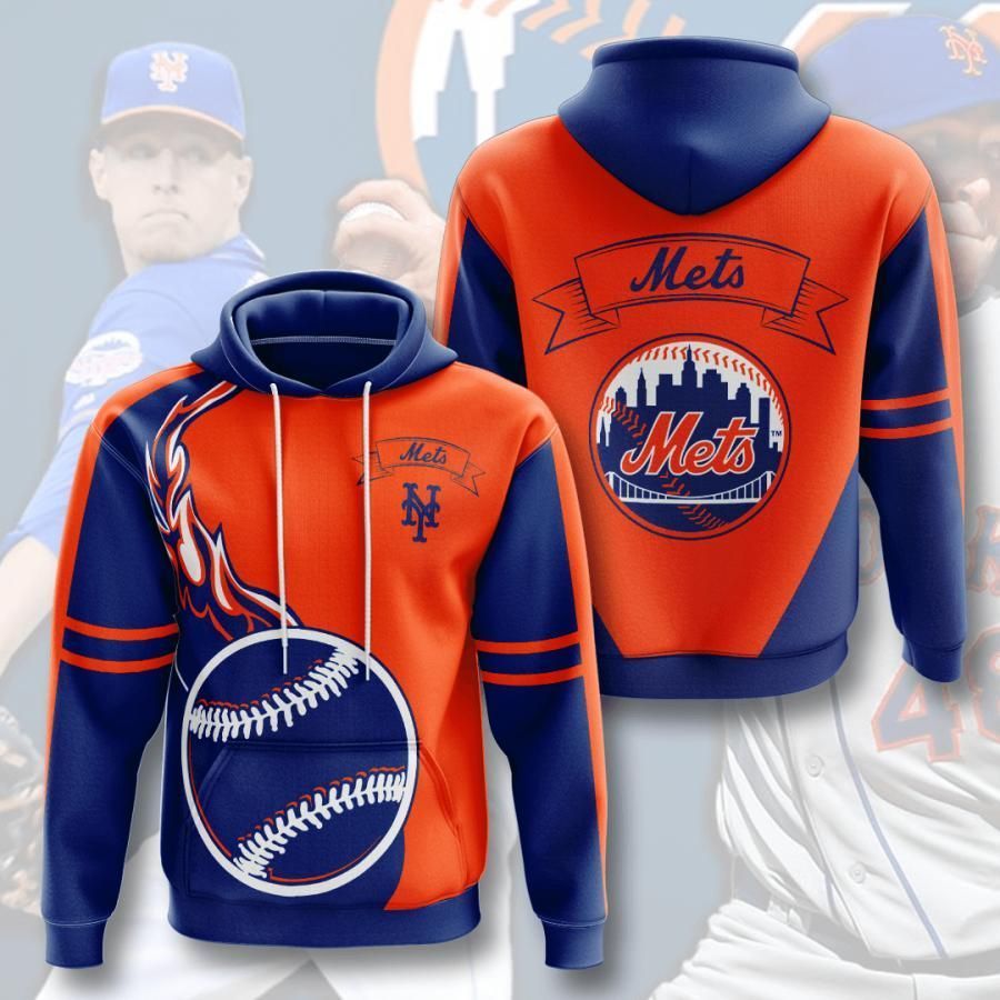 New York Mets 3D All Over Printed Sweatshirt, Hoodie, Zip Hoodie | Mlb Fan Gear For Men, Women