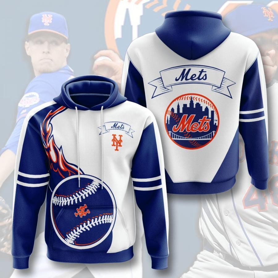 New York Mets 3D All Over Printed Sweatshirt, Hoodie, Zip Hoodie | Mlb Fan Gear For Men, Women