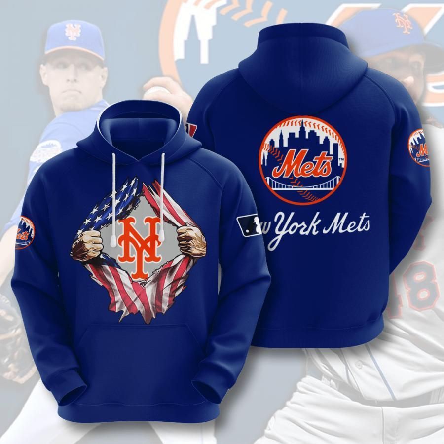 New York Mets 3D All Over Printed Sweatshirt, Hoodie, Zip Hoodie | Mlb Fan Gear For Men, Women