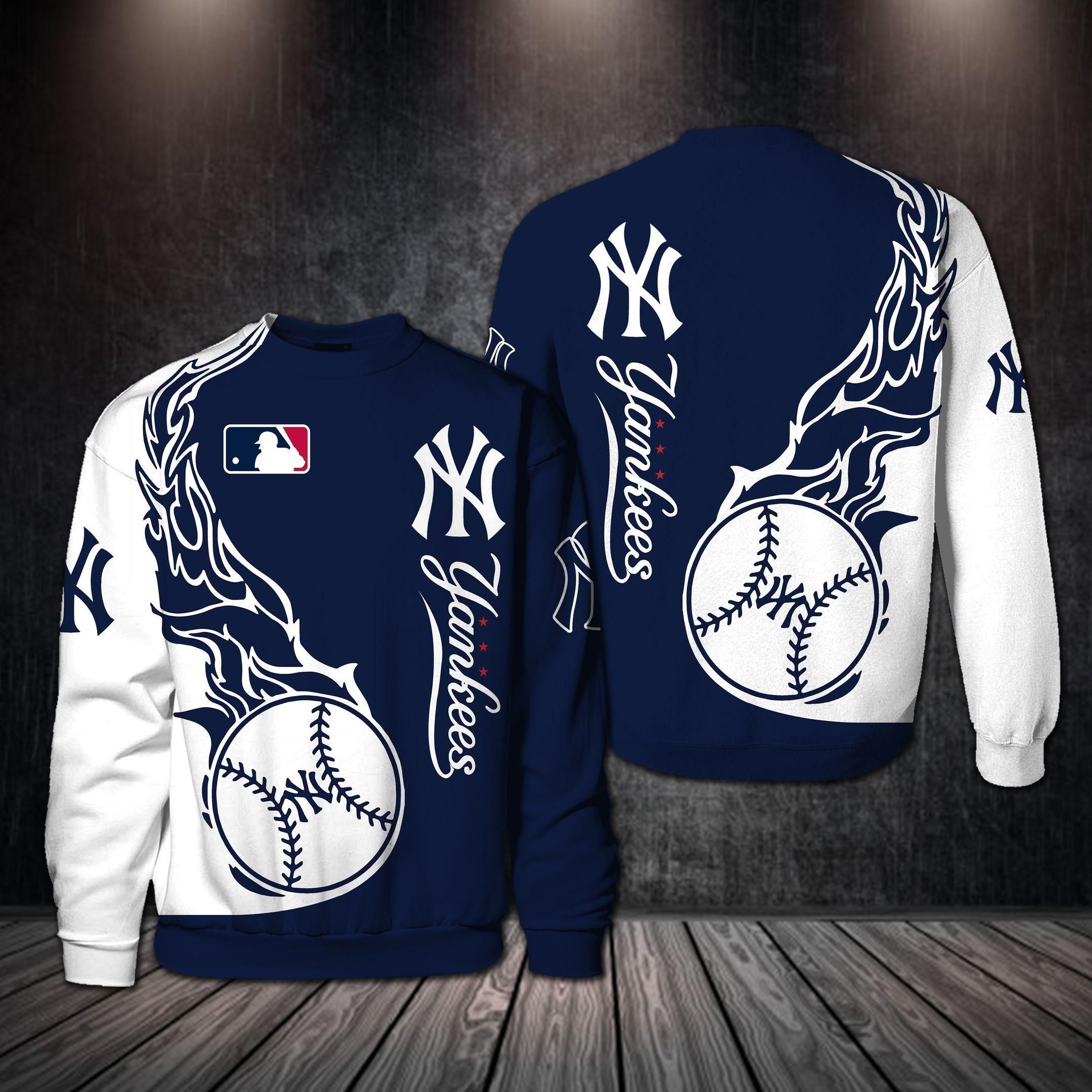 New York Yankees 3D All Over Printed Sweatshirt, Hoodie, Zip Hoodie | Mlb Fan Gear For Men, Women