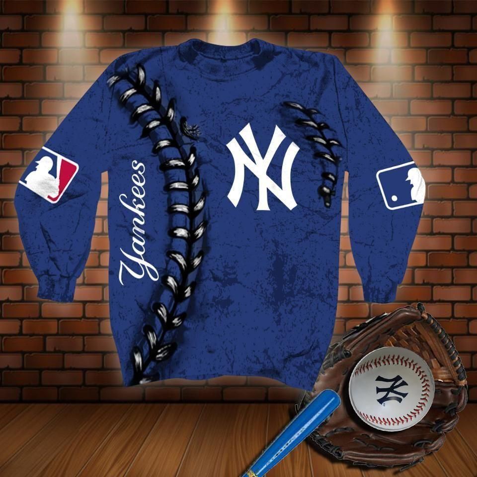 New York Yankees 3D All Over Printed Sweatshirt, Hoodie, Zip Hoodie | Mlb Fan Gear For Men, Women