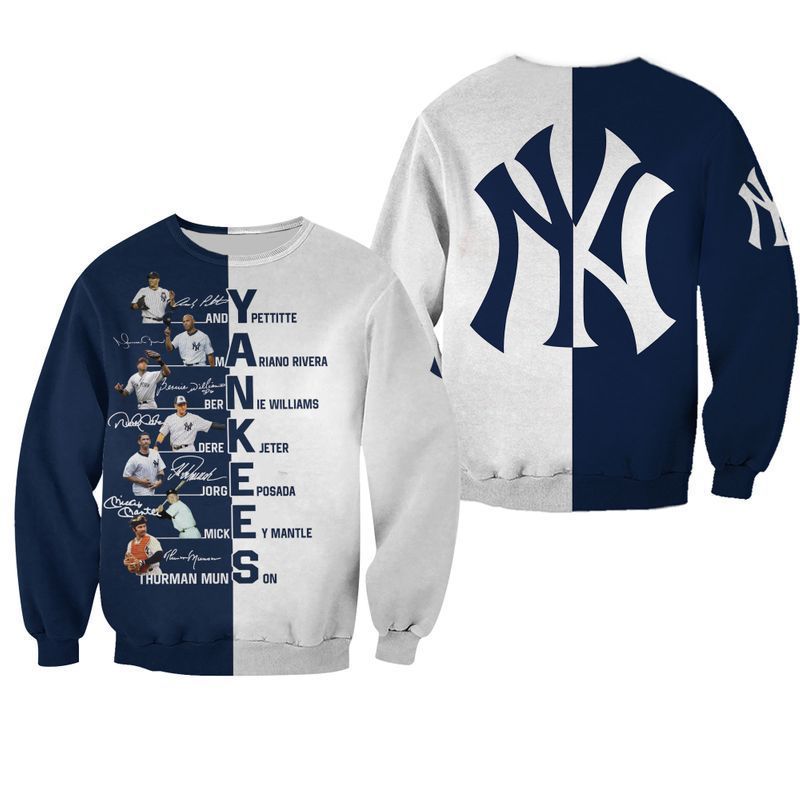 New York Yankees 3D All Over Printed Sweatshirt, Hoodie, Zip Hoodie | Mlb Fan Gear For Men, Women