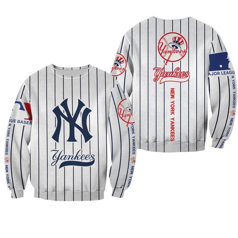 New York Yankees 3D All Over Printed Sweatshirt, Hoodie, Zip Hoodie | Mlb Fan Gear For Men, Women