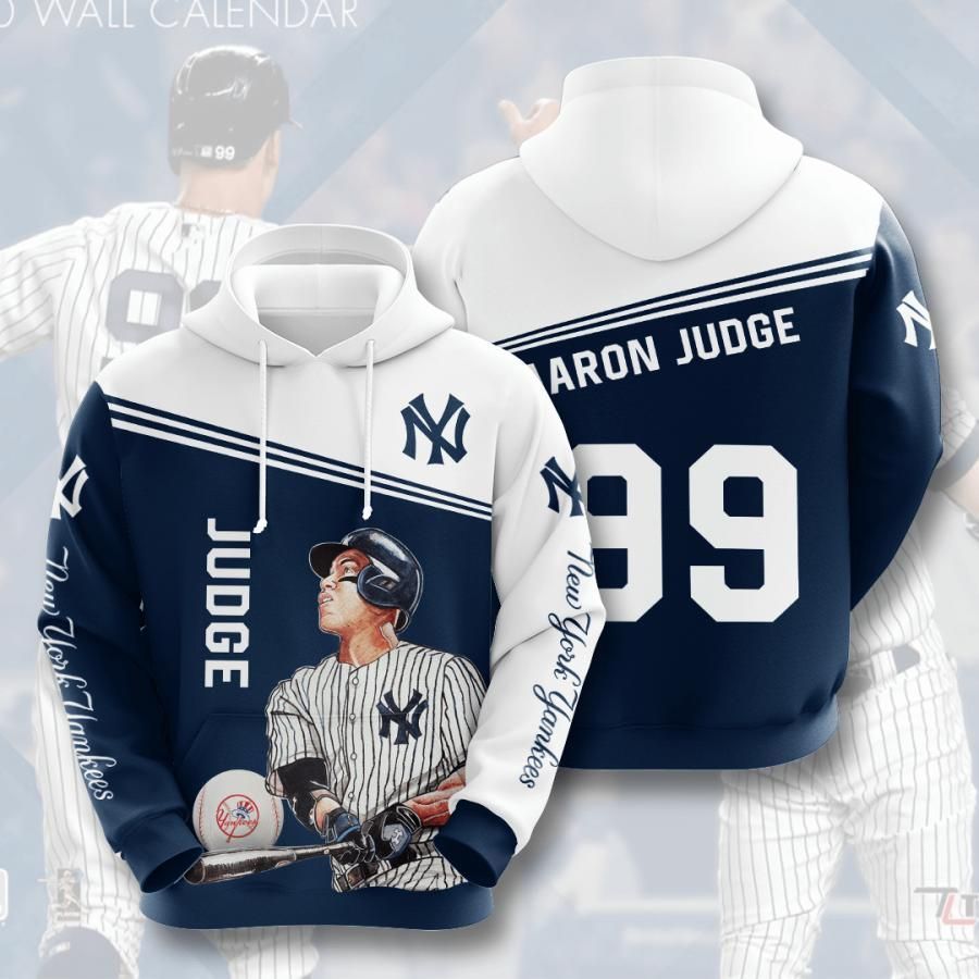 New York Yankees Aaron Judge 99 3D All Over Printed Sweatshirt, Hoodie, Zip Hoodie | Mlb Fan Gear For Men, Women