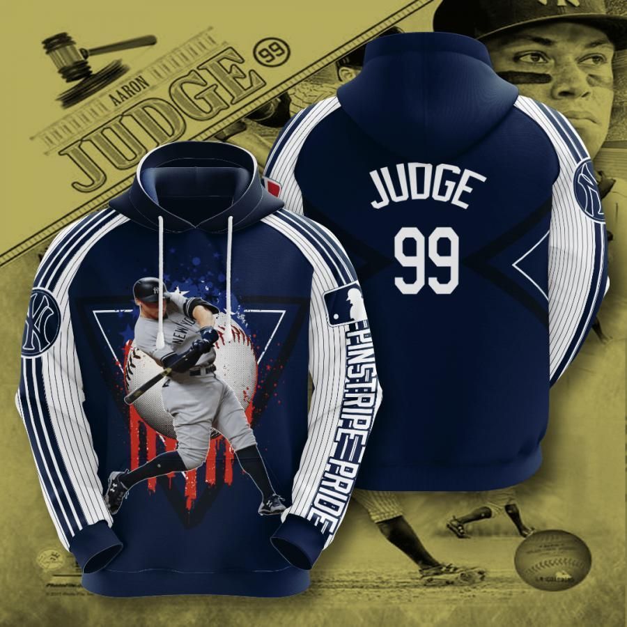 New York Yankees Aaron Judge 99 3D All Over Printed Sweatshirt, Hoodie, Zip Hoodie | Mlb Fan Gear For Men, Women