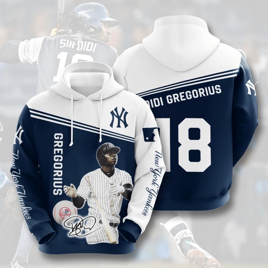 New York Yankees Didi Gregorius 18 3D All Over Printed Sweatshirt, Hoodie, Zip Hoodie | Mlb Fan Gear For Men, Women