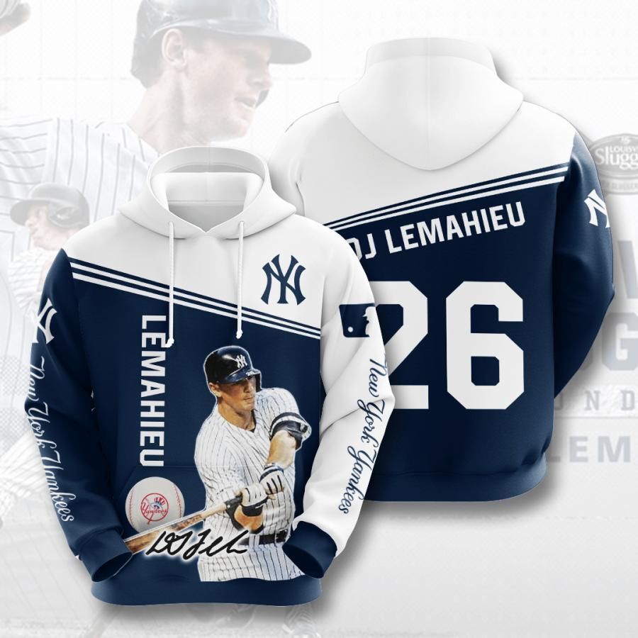 New York Yankees Dj Lemahieu 26 3D All Over Printed Sweatshirt, Hoodie, Zip Hoodie | Mlb Fan Gear For Men, Women