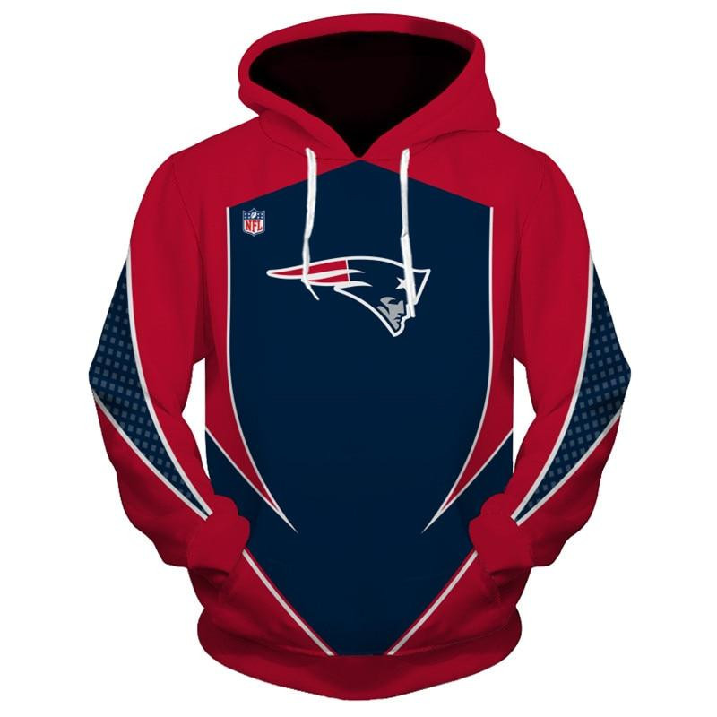 Nfl Football New England Patriots 3D All Over Printed Sweatshirt, Hoodie, Zip Hoodie | Nfl Fan Gear For Men, Women