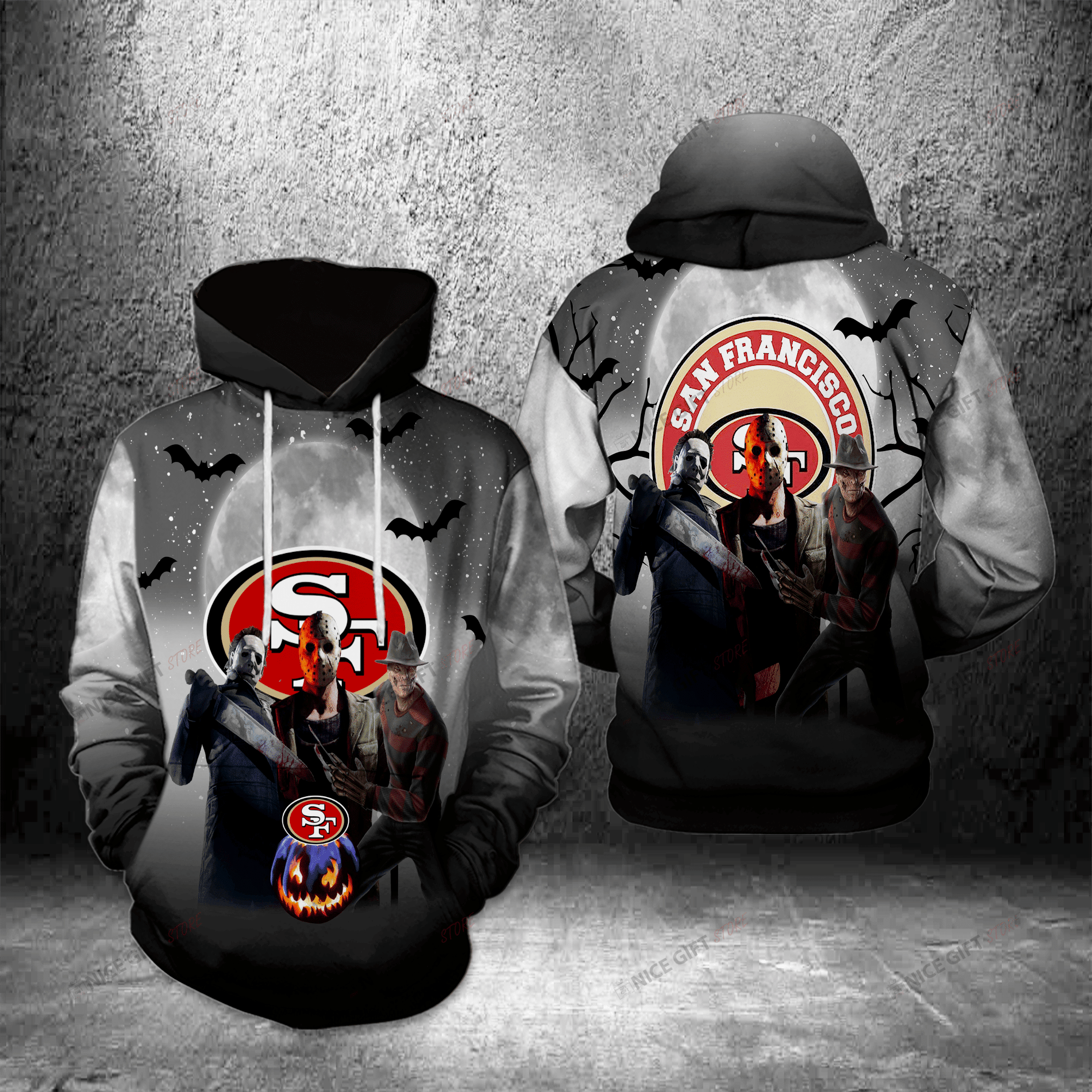 Nfl San Francisco 49ers 3D All Over Printed Sweatshirt, Hoodie, Zip Hoodie | Nfl Fan Gear For Men, Women