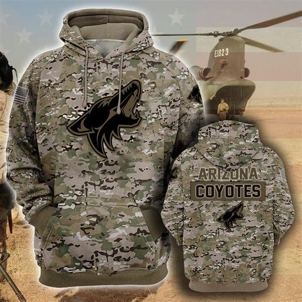 Nhl Â– Arizona Coyotes 3D All Over Printed Sweatshirt, Hoodie, Zip Hoodie | Nhl Fan Gear For Men, Women