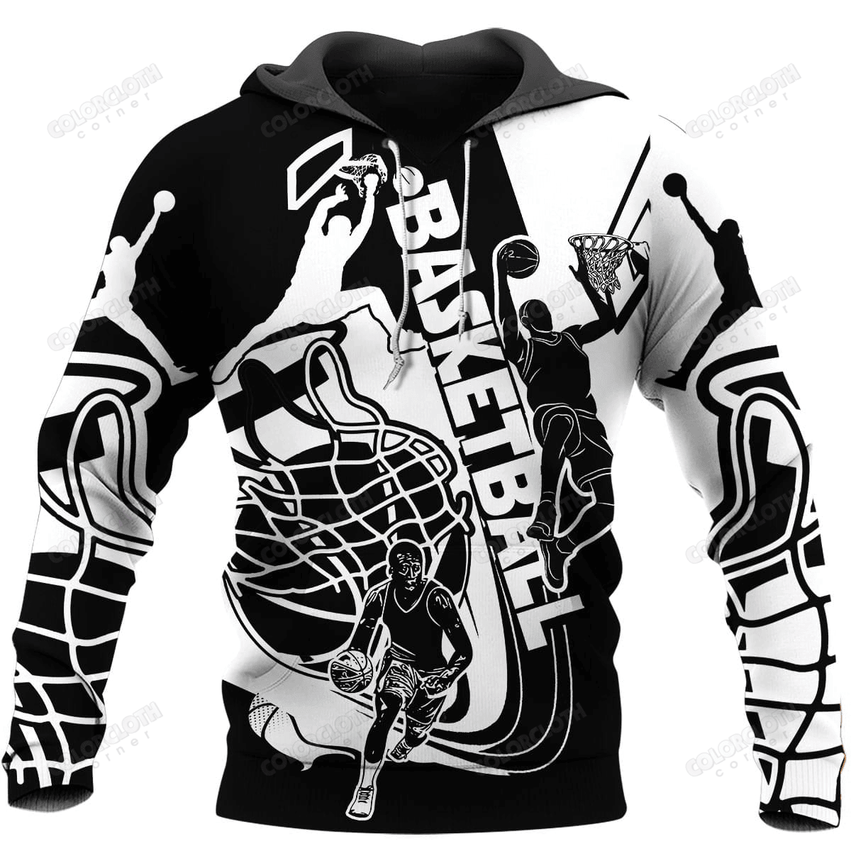 Nice Basketball Art 3D All Over Printed Sweatshirt, Hoodie, Zip Hoodie | Fan Apparel For Men, Women