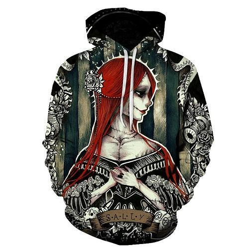 Night Before Christmas Jack Skellington 3D All Over Printed Sweatshirt, Hoodie, Zip Hoodie | Fan Apparel For Men, Women