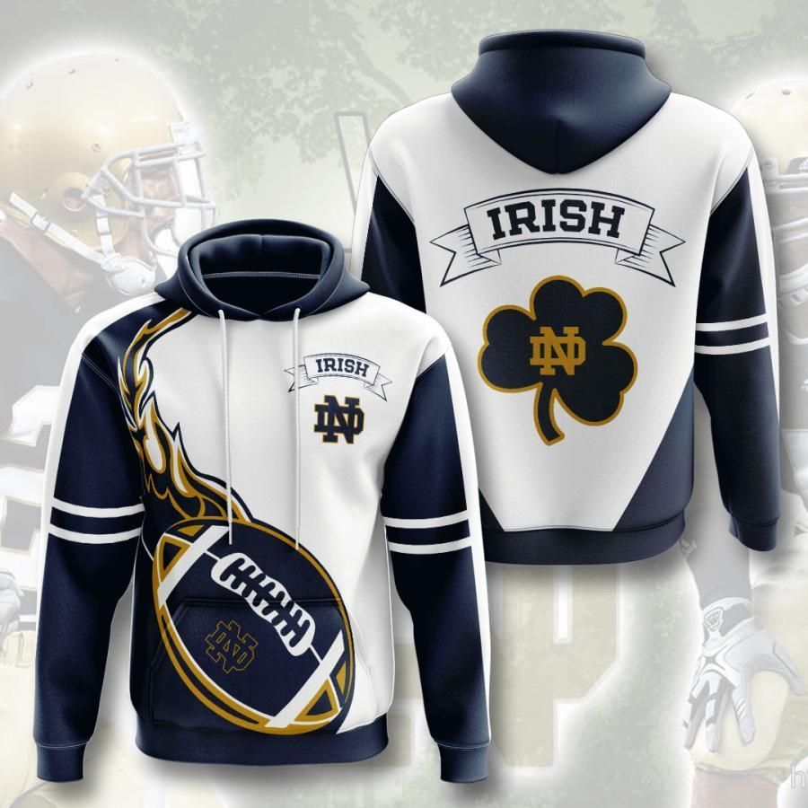 Notre Dame Fighting Irish 3D All Over Printed Sweatshirt, Hoodie, Zip Hoodie | Ncaa Fan Gear For Men, Women