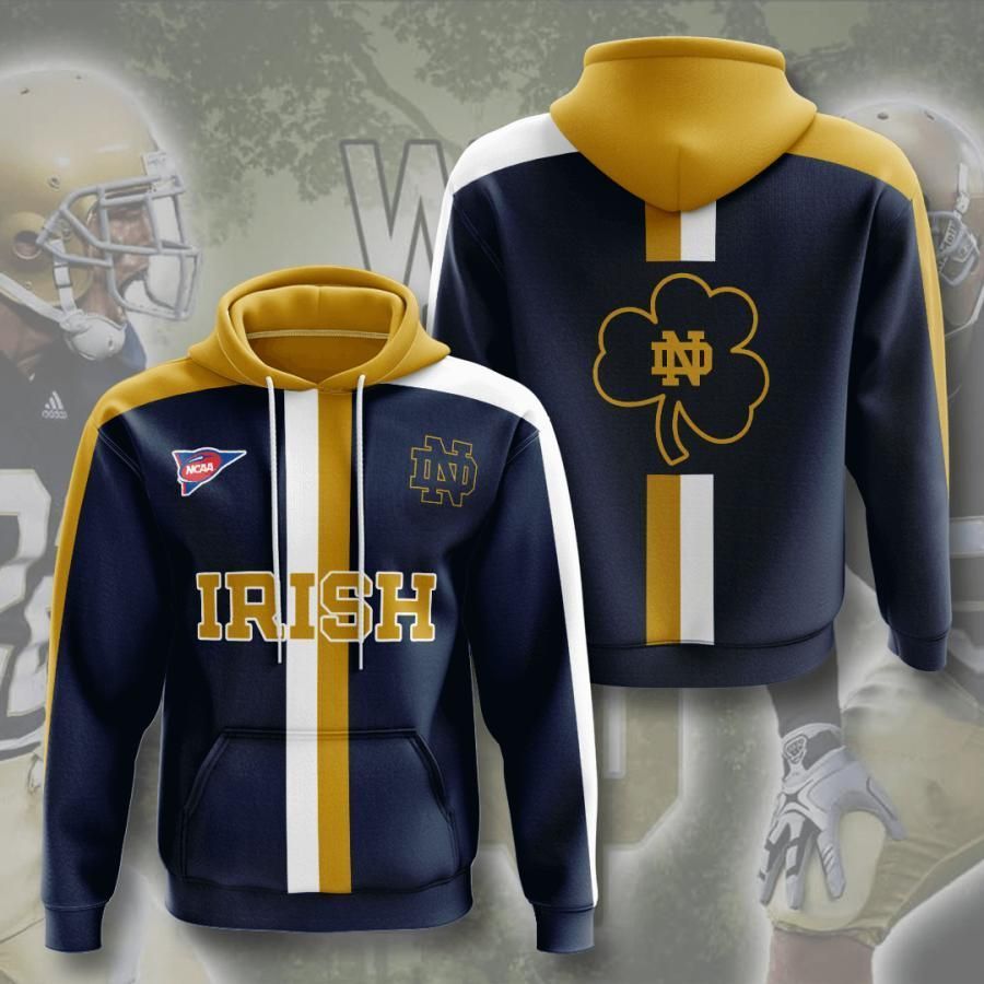 Notre Dame Fighting Irish 3D All Over Printed Sweatshirt, Hoodie, Zip Hoodie | Ncaa Fan Gear For Men, Women